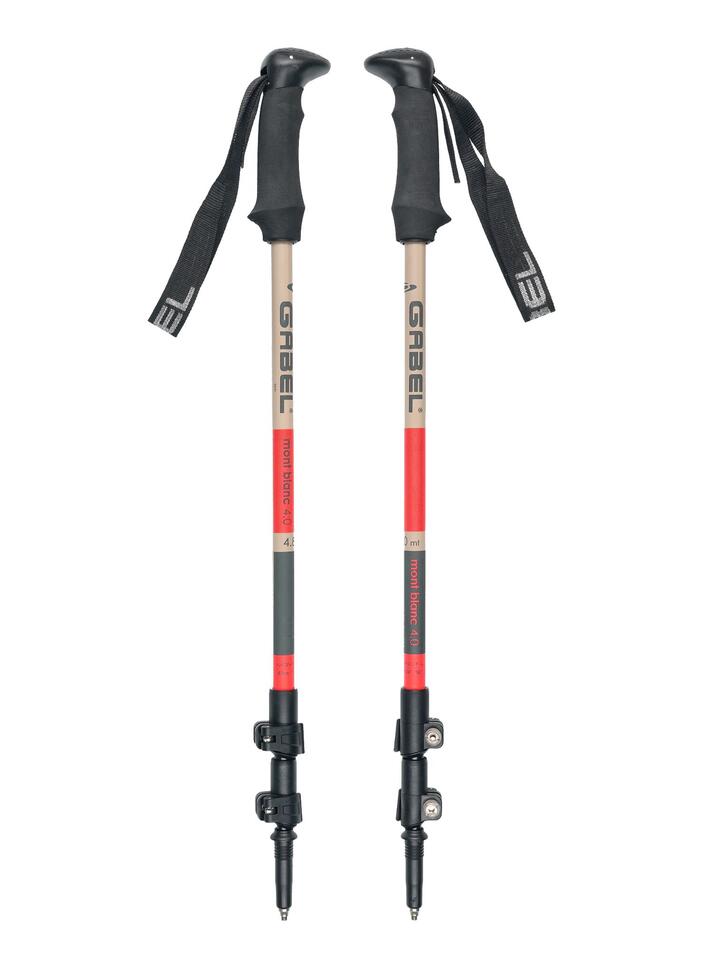 Kije trekkingowe Gabel Mont Blanc 4.0 - red