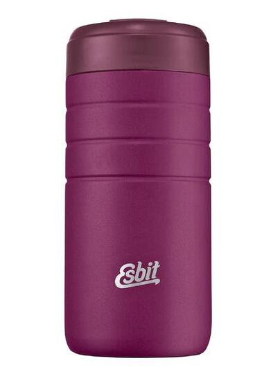 Kubek termiczny Esbit Majoris Thermo Mug Flip Top 450ml - aubergine
