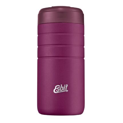 Kubek termiczny Esbit Majoris Thermo Mug Flip Top 450ml - aubergine