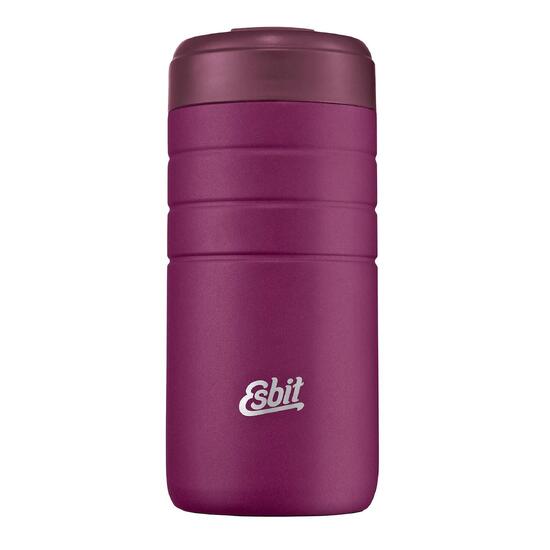 Kubek termiczny Esbit Majoris Thermo Mug Flip Top 450ml - aubergine