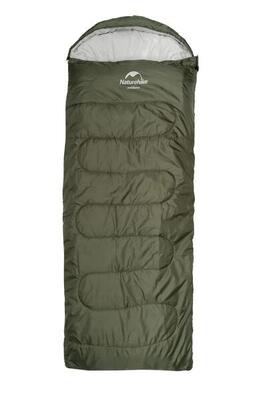 Sacco a pelo da campeggio Naturehike Y150L NH21MSD08 190x85cm verde destro