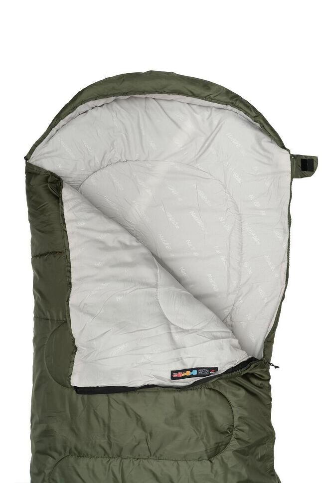 Śpiwór turystyczny Naturehike Y150L NH21MSD08 190x85cm zielony lewy