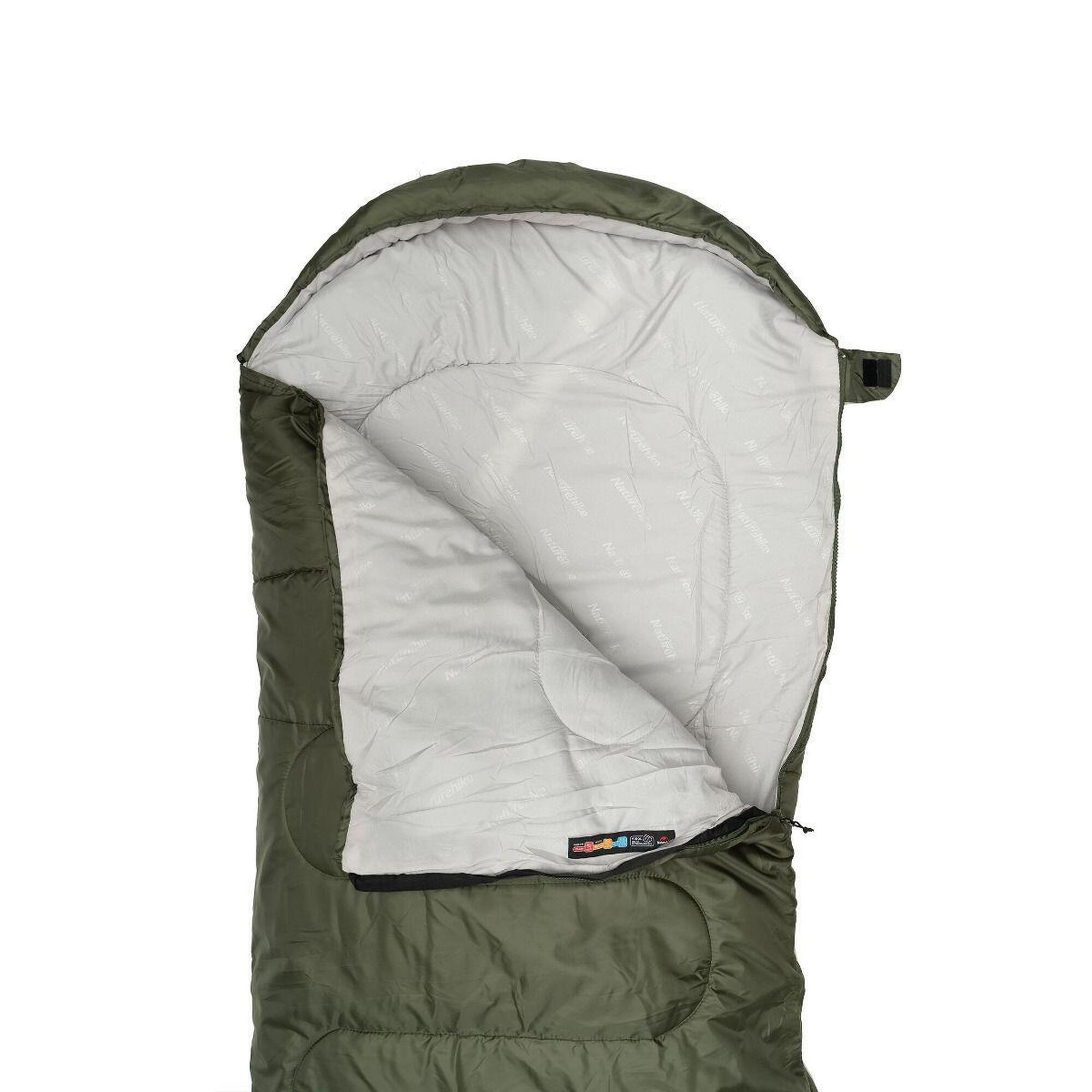 Sac de dormit Y150L 190x85cm verde
