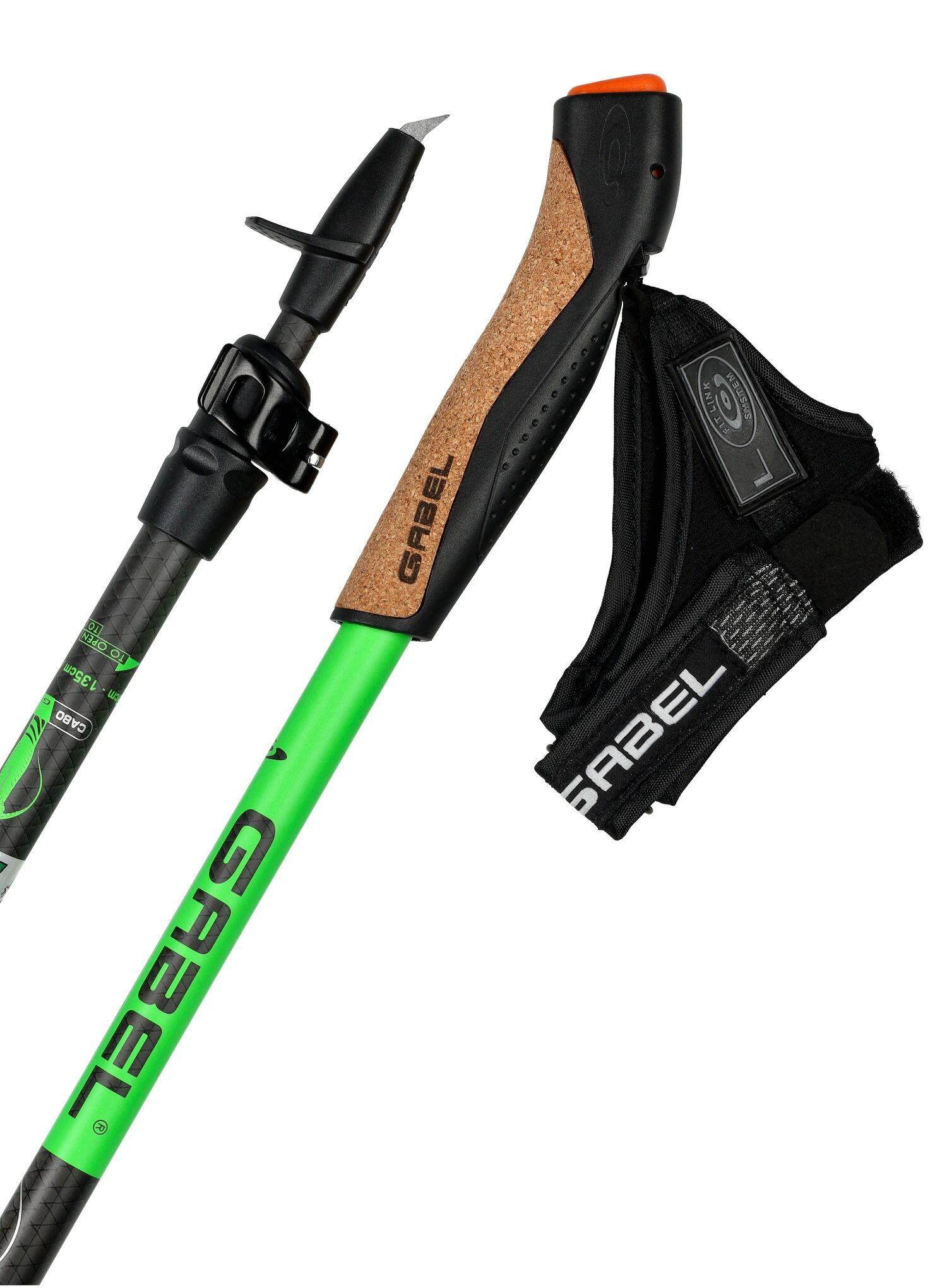 Bâton de marche nordique Gabel Carbon XT-2S 80 F.L. (1 PAIRE) 3/7