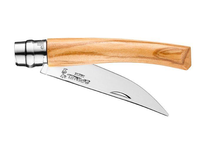 Nóż składany Opinel Slim Olive Mirror Blade No.08 3/5