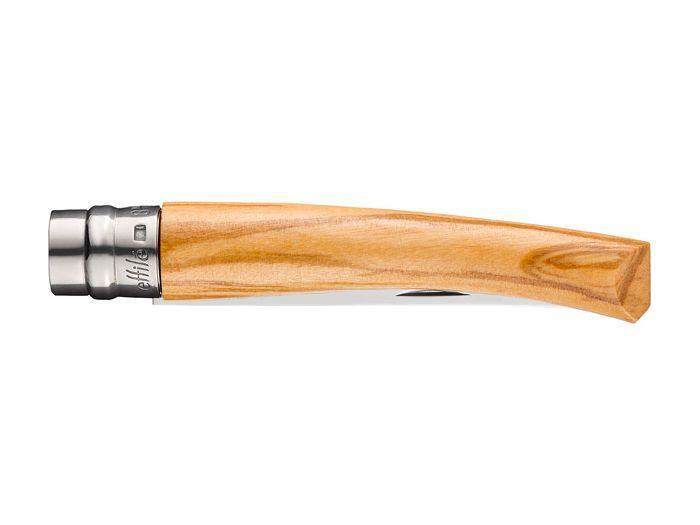 Nóż składany Opinel Slim Olive Mirror Blade No.08