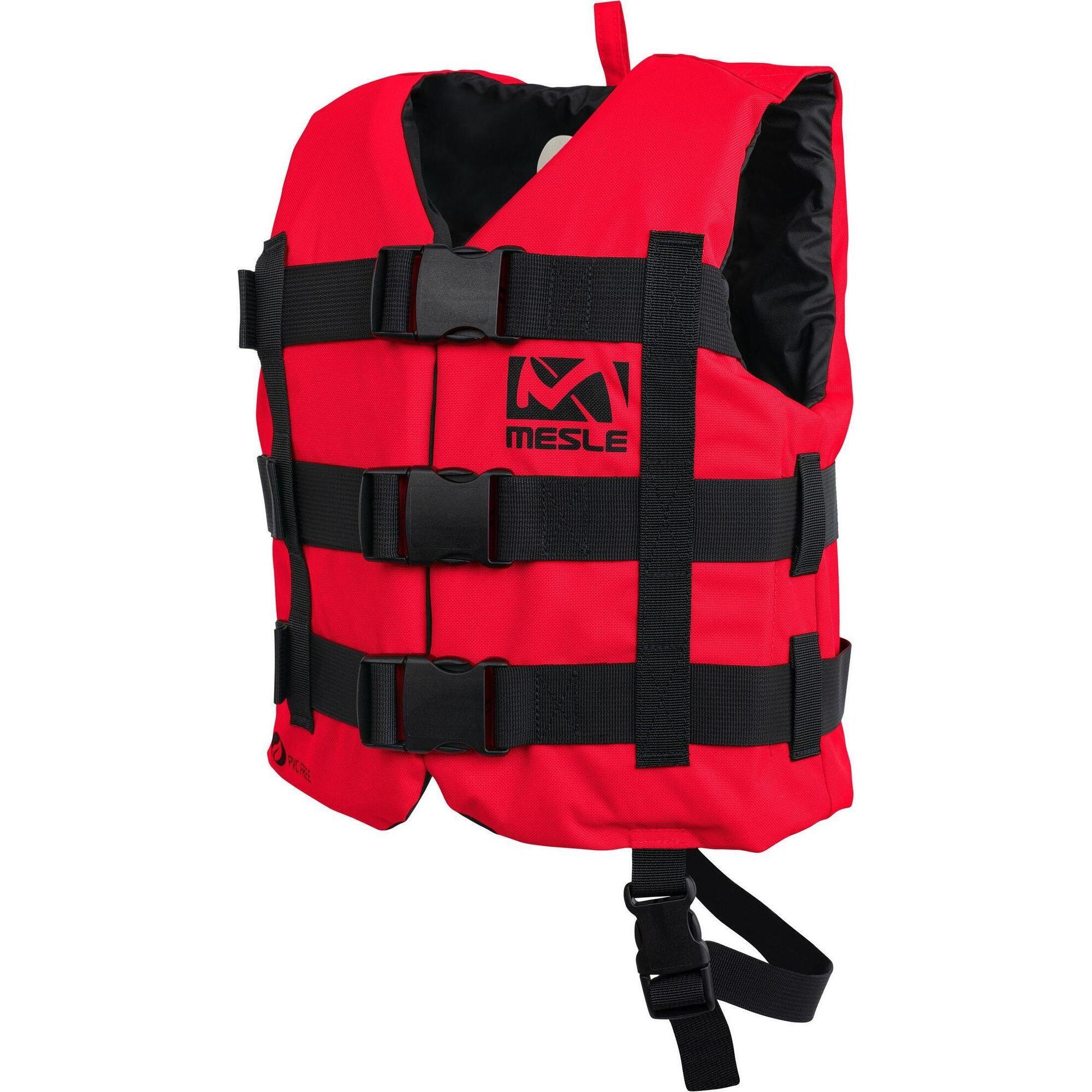Mesle - Gilet De Sauvetage H600 Sup Kayak Wakeboard Gilet De Sauvetage Rental Rouge - Gilet De Flottaison - Rouge - 32 3xs - Decathlon