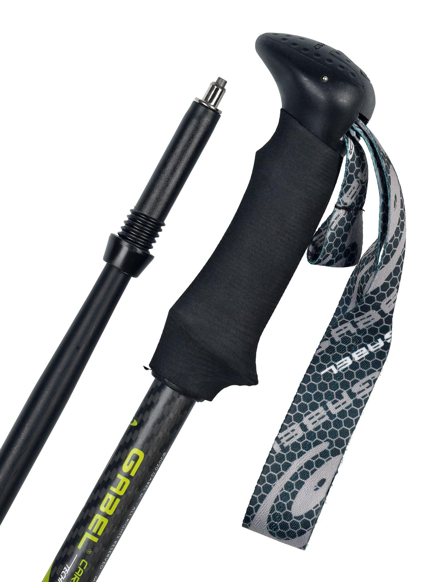 Bastón de trekking XTR CARBON EF (1 PAR) Gabel negro 5/7