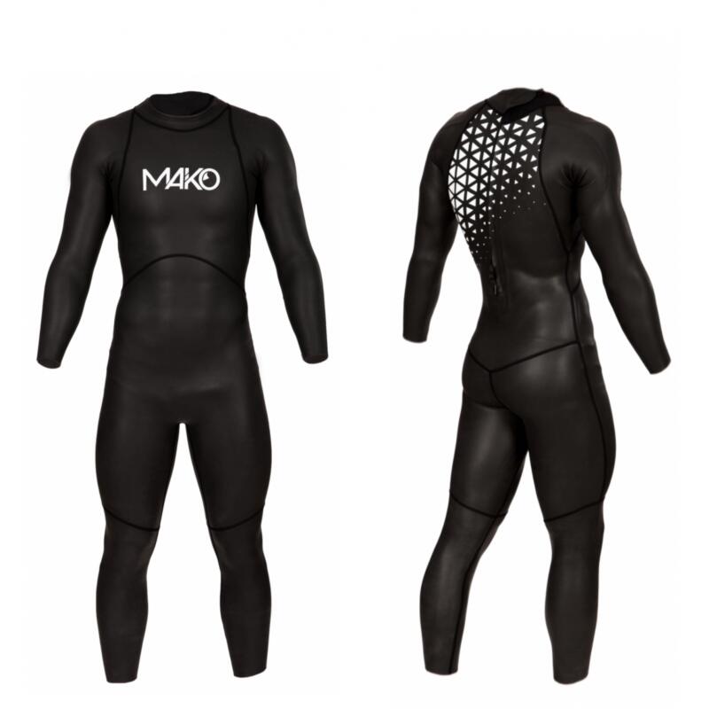 MAKO Mako Neoswim Men’s Neoprene Triathlon Wetsuit