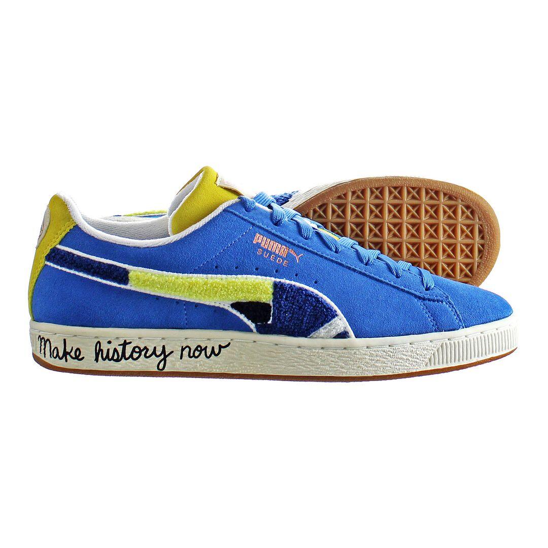 Puma Classic x Black Fives Mens Blue Trainers 4/5