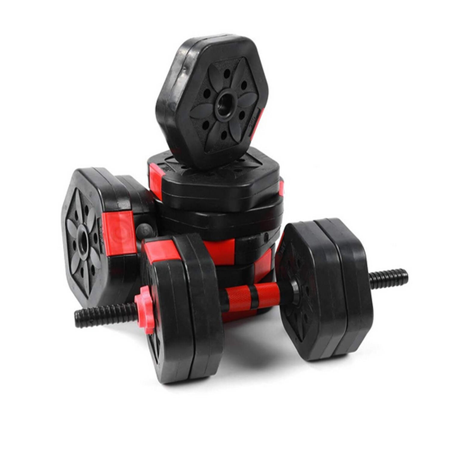 Set zeshoekige halters 25 kg. 3/5