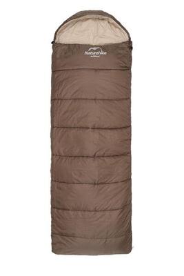 Sacco a pelo da campeggio Naturehike U250 S NH20MSD07 190x75cm marrone destro