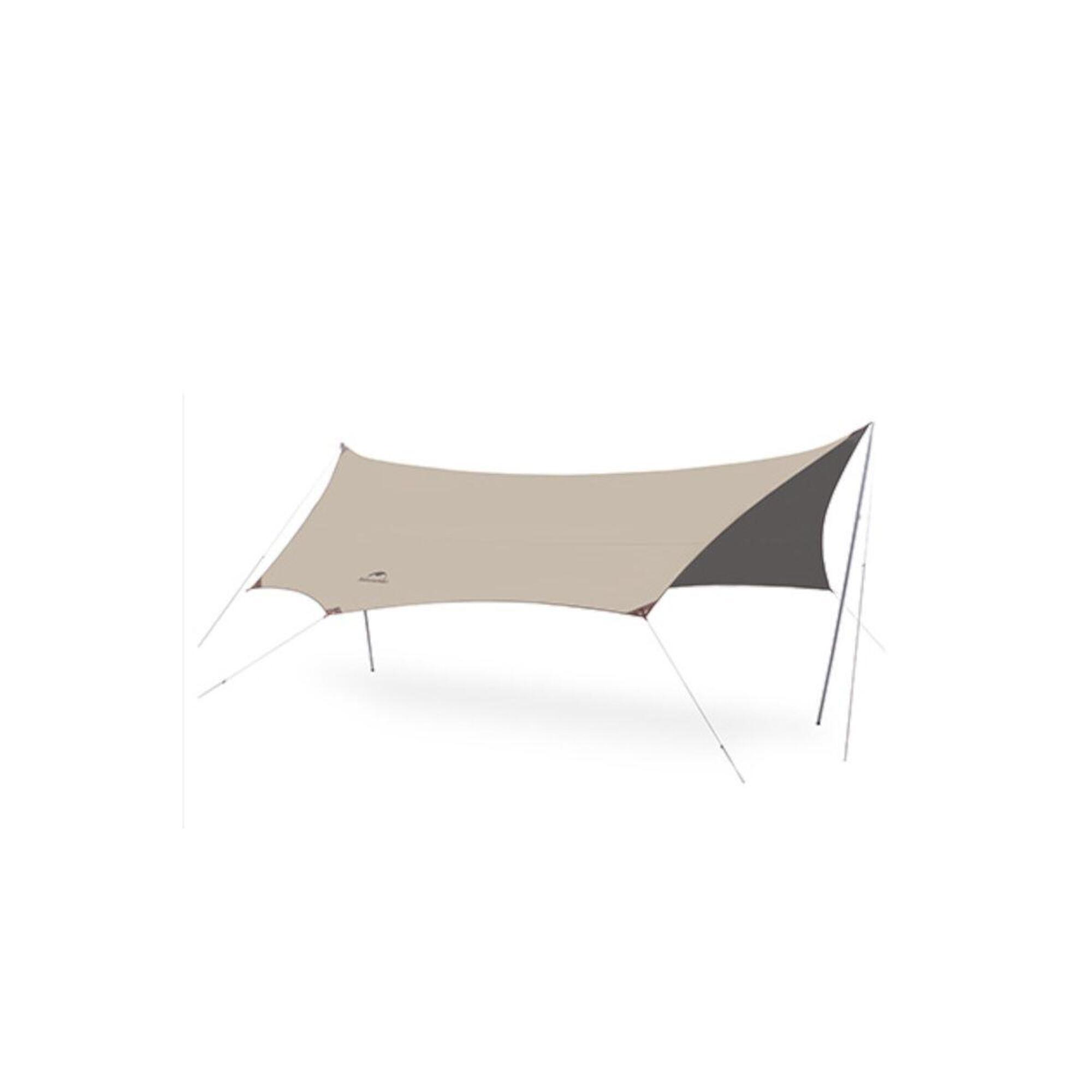 Tarp Naturehike Sky Ti Black Octagon L C2350Ws010 Khaki