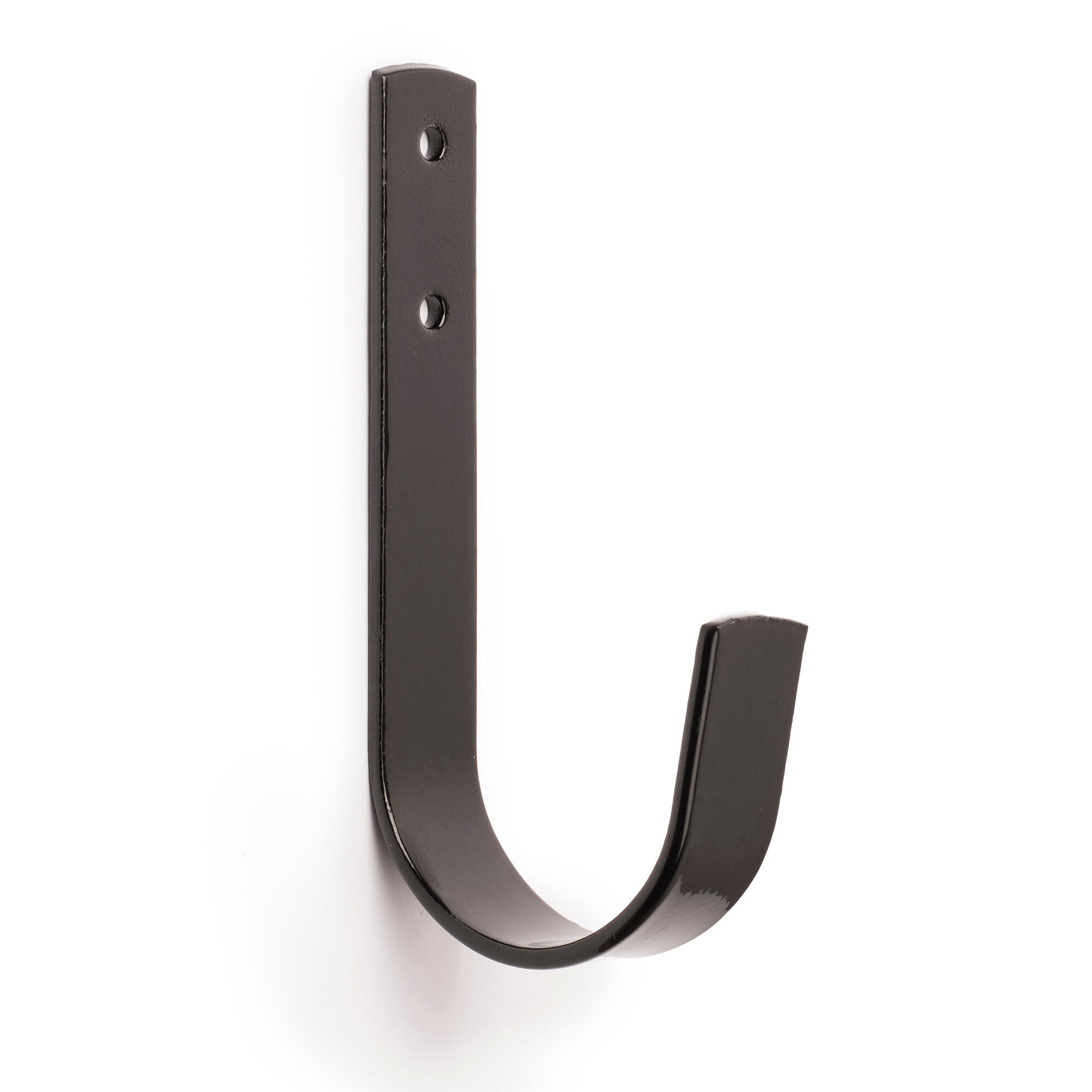 REI Gancho Multiusos para Colgar en Pared | Fabricado en Acero | Acabado en Negro |
