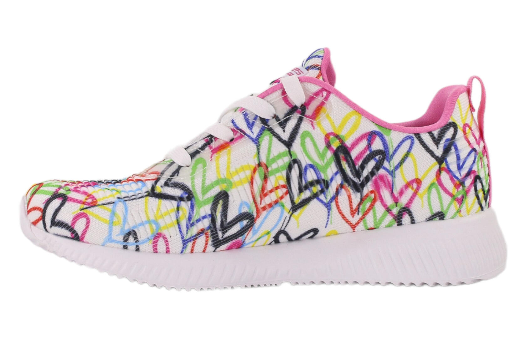 Buty na co dzień damskie SKECHERS BOBS SQUAD sportowe ozdobne 2/4
