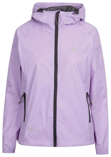 Trespass Qikpac Damen-Packbare wasserdichte Regenjacke Wisteria Purple