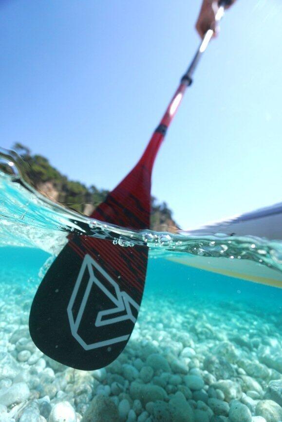 Aqua Marina CARBON PRO - Verstellbares Carbon Fiber iSUP Paddle (WB) 5/7