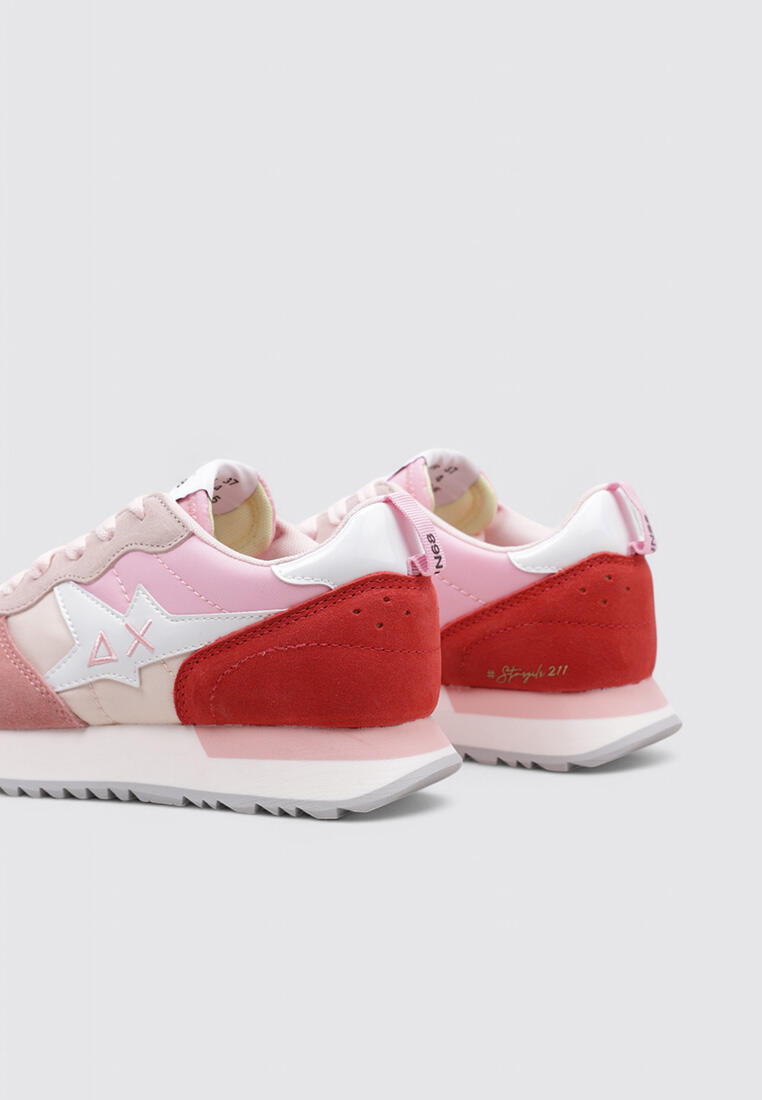 Chaussures Deportivas Mujer SUN68 STARGIRL MULTICOLOR Rose 4/4