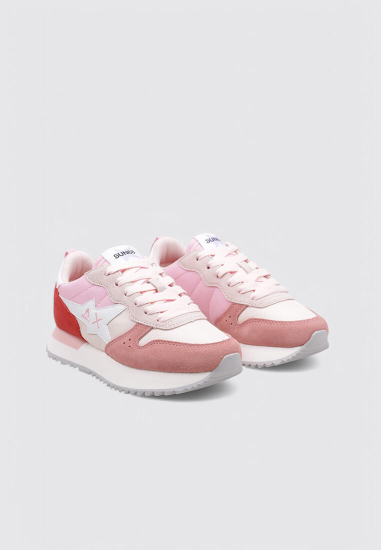 Chaussures Deportivas Mujer SUN68 STARGIRL MULTICOLOR Rose 2/4