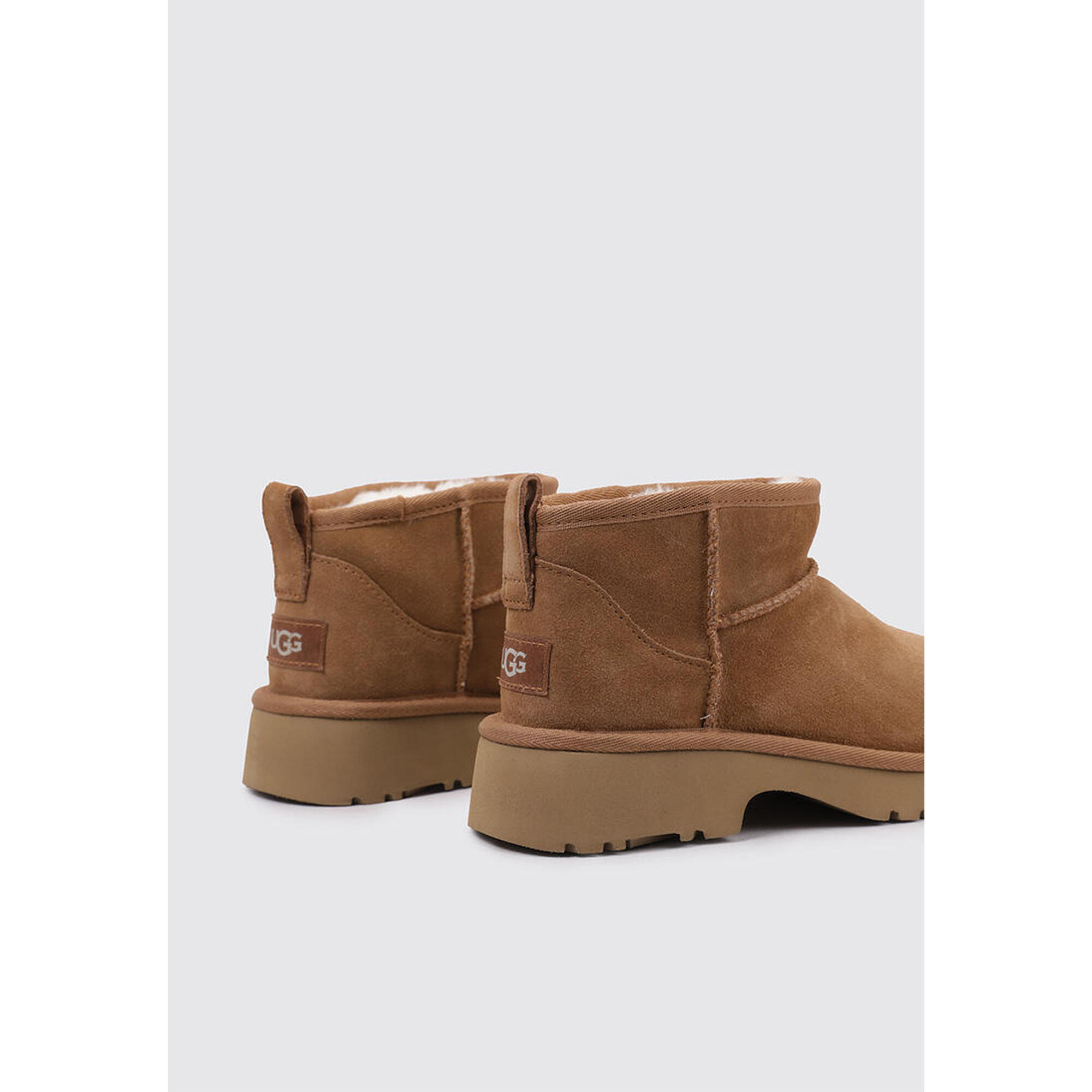 Botas Esquimales Botas Esquimales Niños UGG Classic Ultra Mini New Heights Cuir