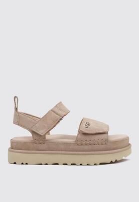 Platte sandalen dames ugg beige