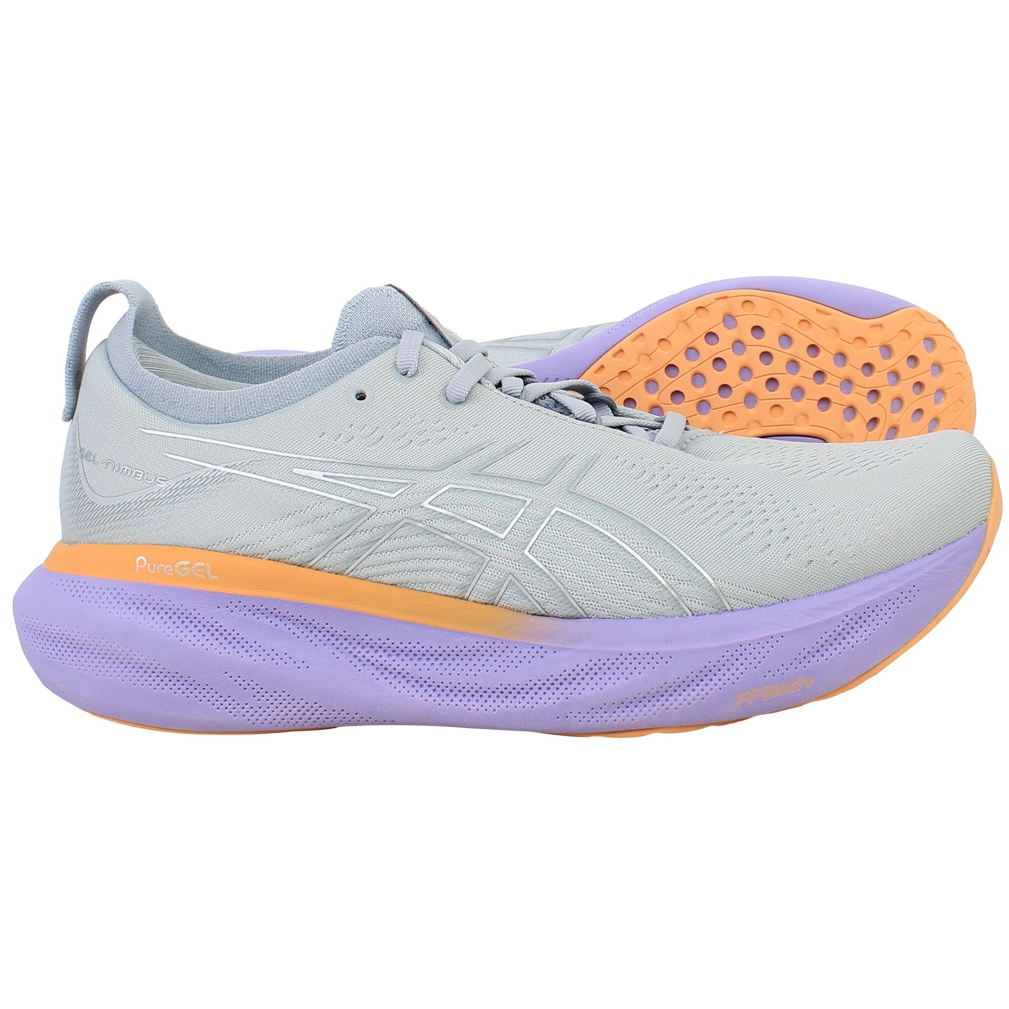 Asics Gel-Nimbus 25 Womens Grey Running Shoes 4/5