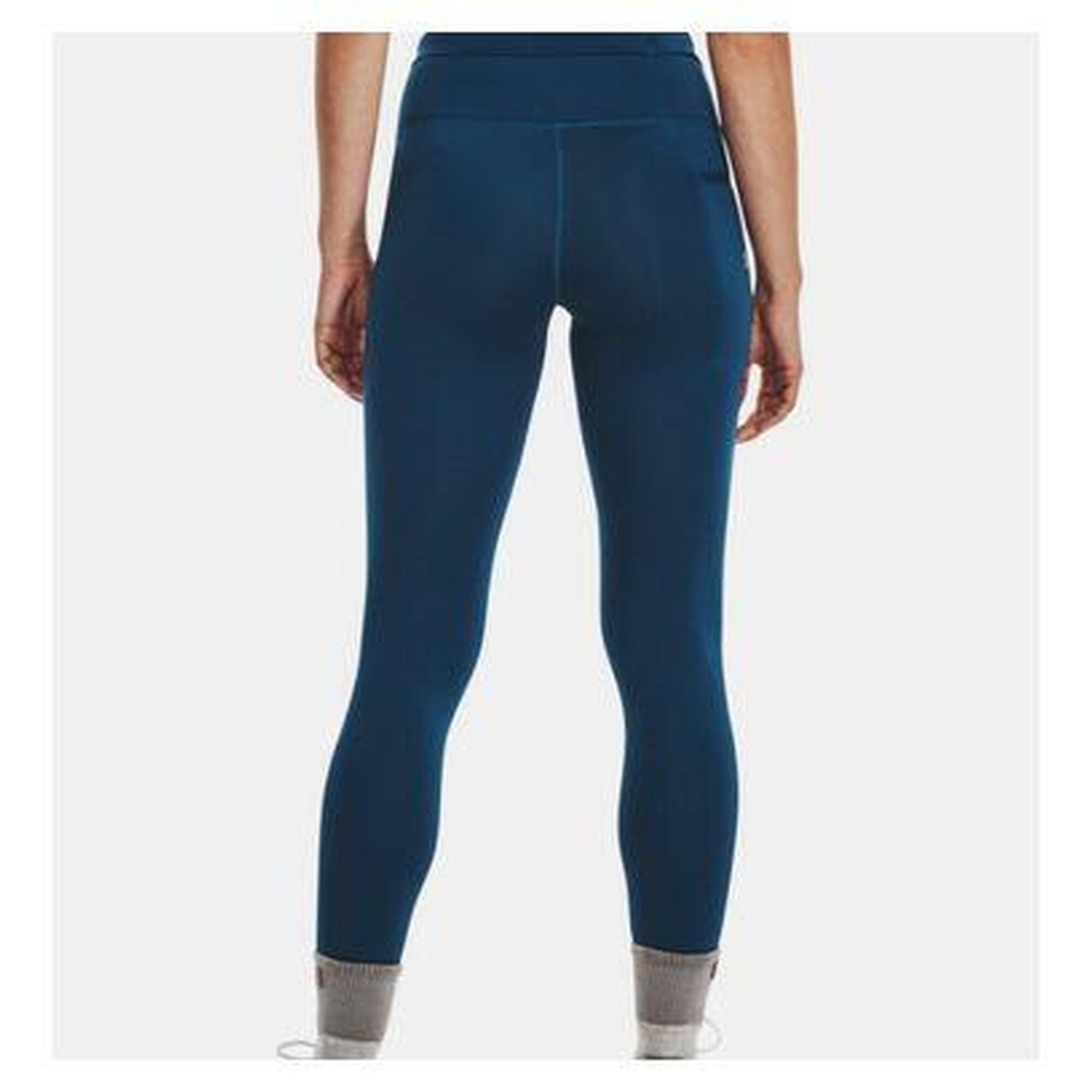 Collant Thermique Under Armour OutRun the Cold Bleu Femme
