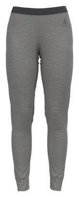 Odlo Merino 200 Damen lange figurbetonte Leggings Grau
