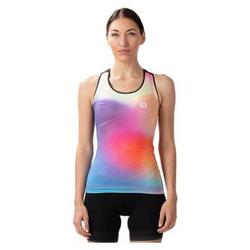 Maillot Sans Manches Femme Alé Onda Rose Multicouleur