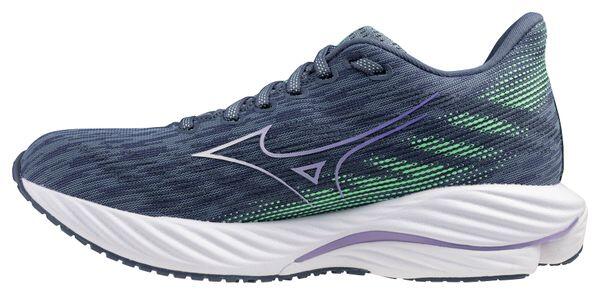 Scarpe da corsa Mizuno Wave Rider 28 Donna Bianco/Blu 2/7