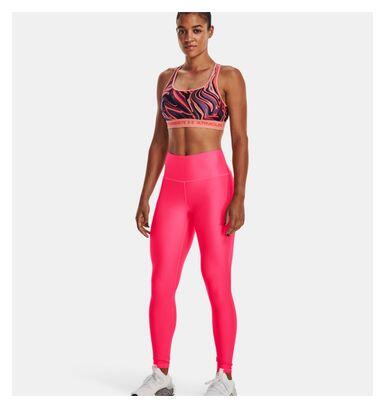 Under Armour HeatGear Armour Dames Lange Tight Roze 2/6