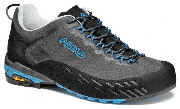 ASOLO Asolo Eldo Lth Grey Blue Women's Hiking Shoes