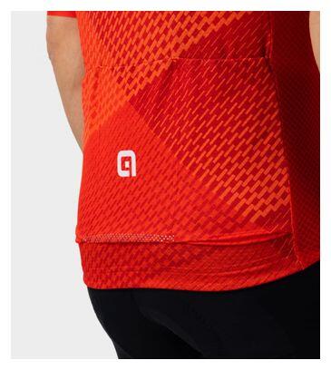 Alé Web Short Sleeve Jersey Red 5/7