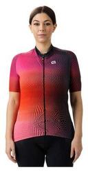 Maillot Femme Manches Courtes Alé Circus – Microfibre, Zip YKK