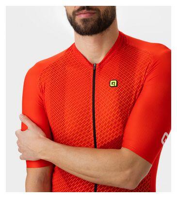 Alé Web Short Sleeve Jersey Red 4/7