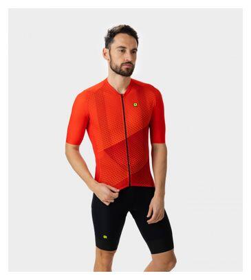 Alé Web Short Sleeve Jersey Red 3/7