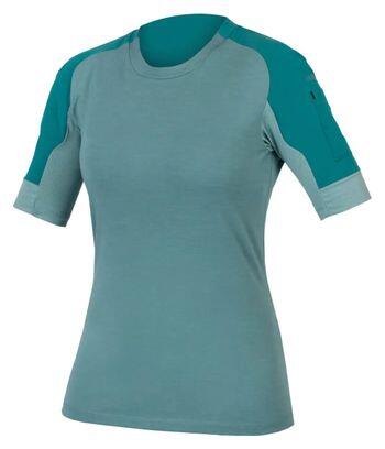 Maglia Endura GV500 Donna Manica Corta Verde