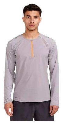 T-Shirt Craft Pro Trail Wind Homme manches longues gris