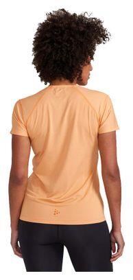 Maillot manches courtes Femme Craft Adv Essence Slim Orange 2/5