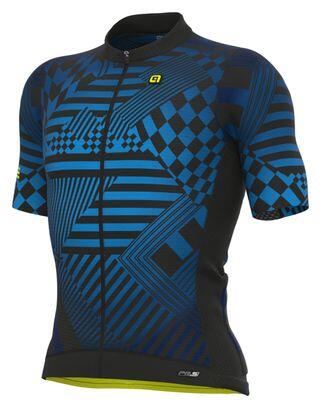 ALÉ CYCLING Alé Checker Short Sleeve Jersey Blue