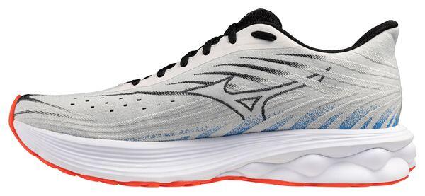 Mizuno Wave Skyrise 6 Scarpe da corsa Bianco/Blu/Rosso Uomo 2/7