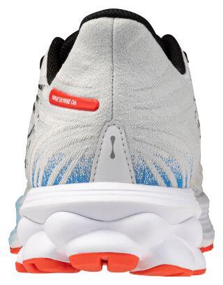 Mizuno Wave Skyrise 6 Scarpe da corsa Bianco/Blu/Rosso Uomo 5/7