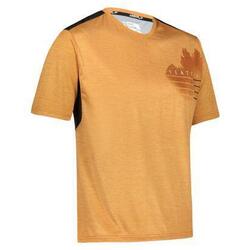 Maillot Manches Courtes VTT Leatt MTB Trail 1.0 Jaune