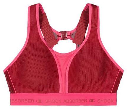 Brassière Champion x Shock Absorber Ultimate Bordeaux