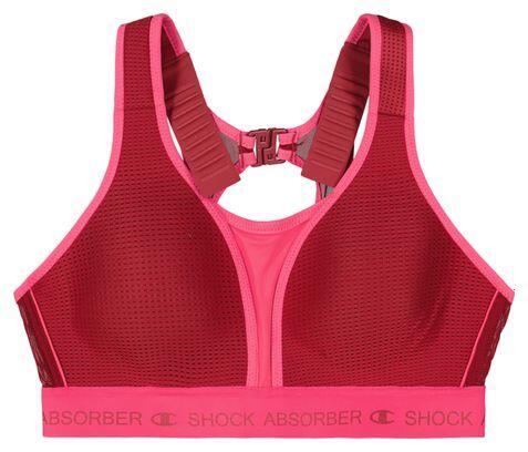 Brassière Champion x Shock Absorber Ultimate Bordeaux