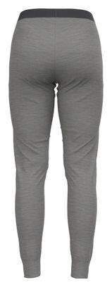 Collant Long Femme Odlo Merinos 200 Natural Gris 2/2