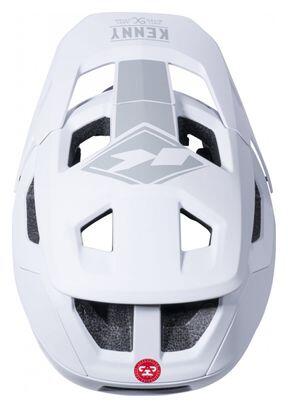 Casque Kenny Rocket Blanc Gris 4/4