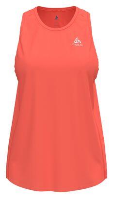Damen Running Top Odlo Zeroweight Chill-Tec Coral