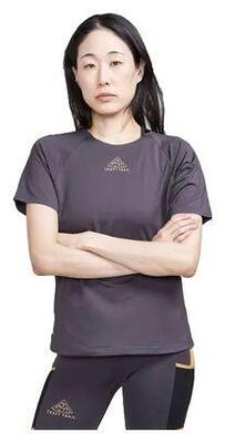 Damen T-Shirt Craft Pro Trail Kurzarm Beige/Rosa