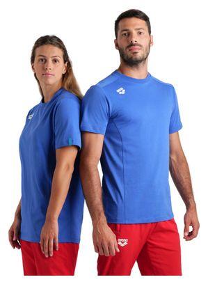 ARENA Maglietta unisex Arena Team Panel Royal Blue